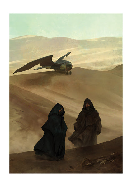 A Corpse in the desert